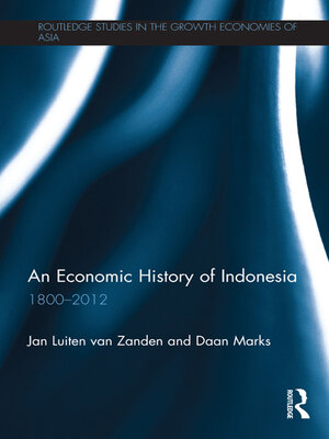cover image of An Economic History of Indonesia